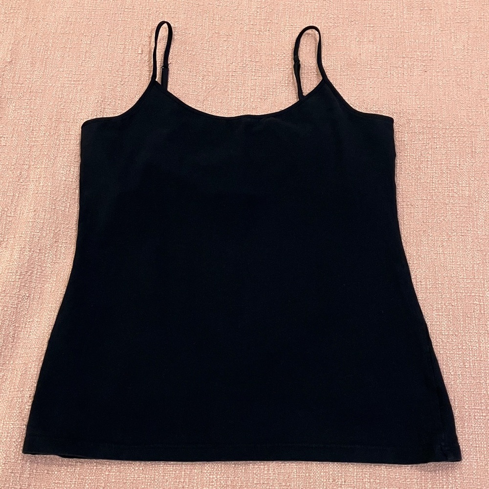 Built in bra Black Women's Camisole Top
